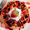 WAFFLES DE FRUTOS ROJOS